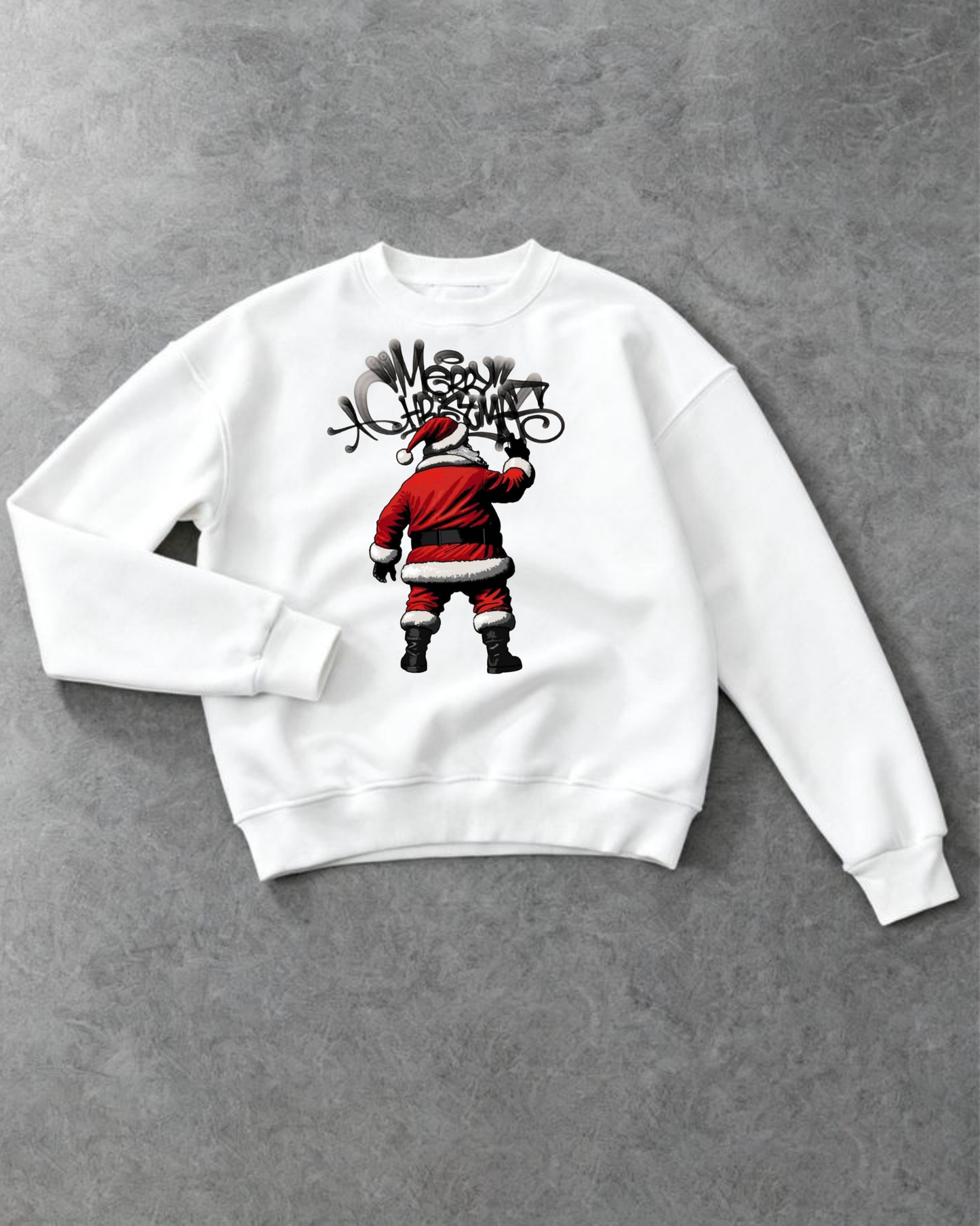 Street Style Santa Christmas Sweatshirt