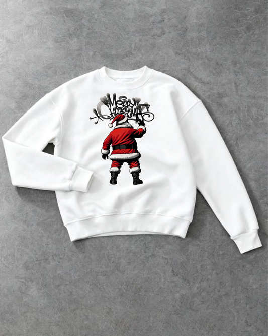 Street Style Santa Christmas Sweatshirt