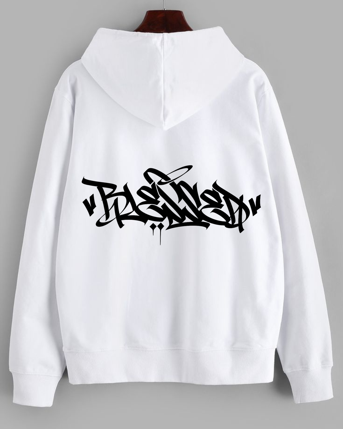 Blake Original Graffiti Back-Print Hoodie – 300 GSM
