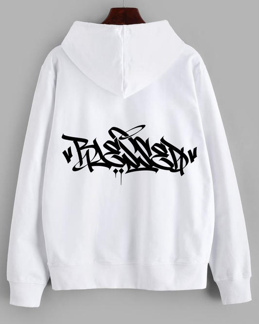 Blake Original Graffiti Back-Print Hoodie – 300 GSM