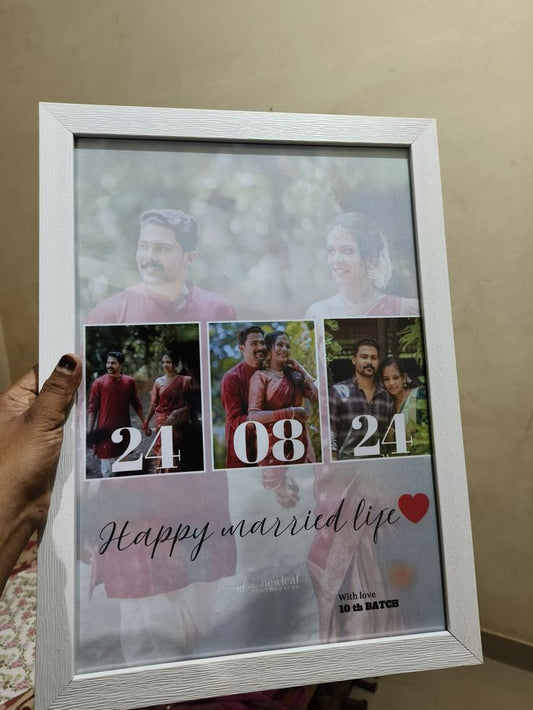 Couple Photo Frame With Special Date
