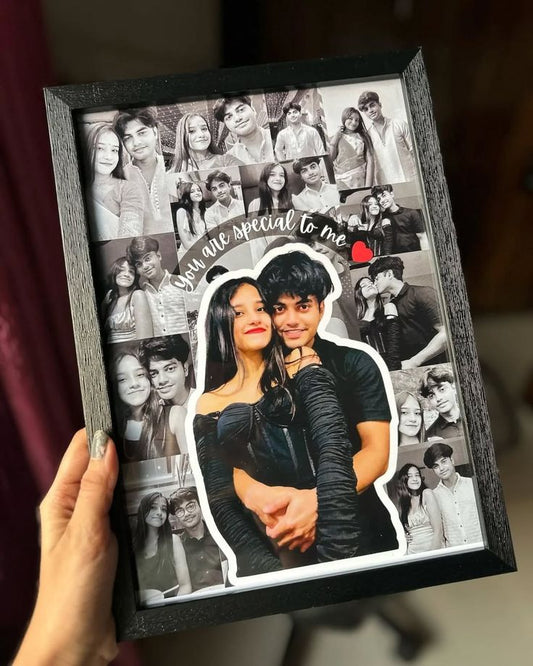Customized Photo Frame with Collage Design