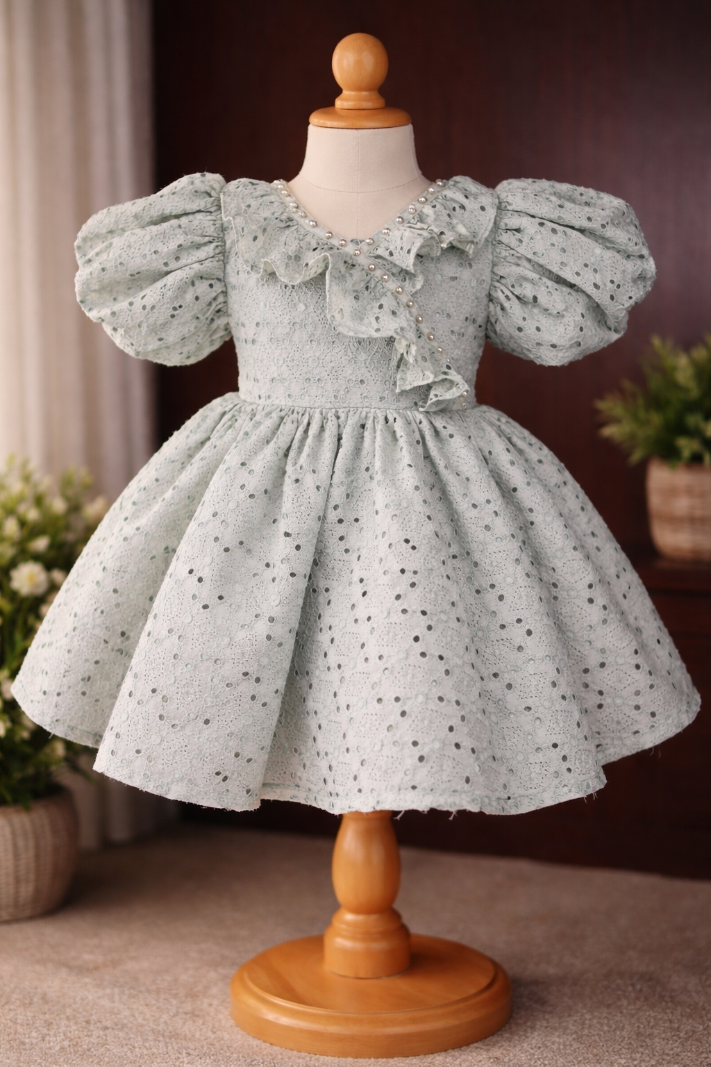 Where comfort meets charm ✨ A perfect party dress for your little one
