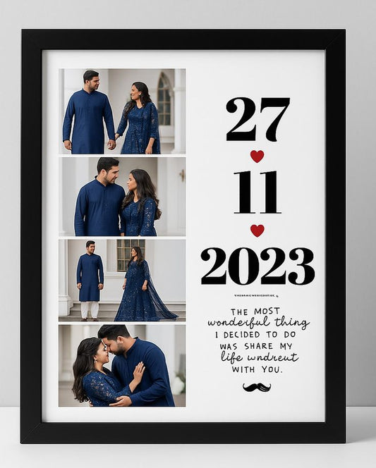 Custom Special Date Photo Frame