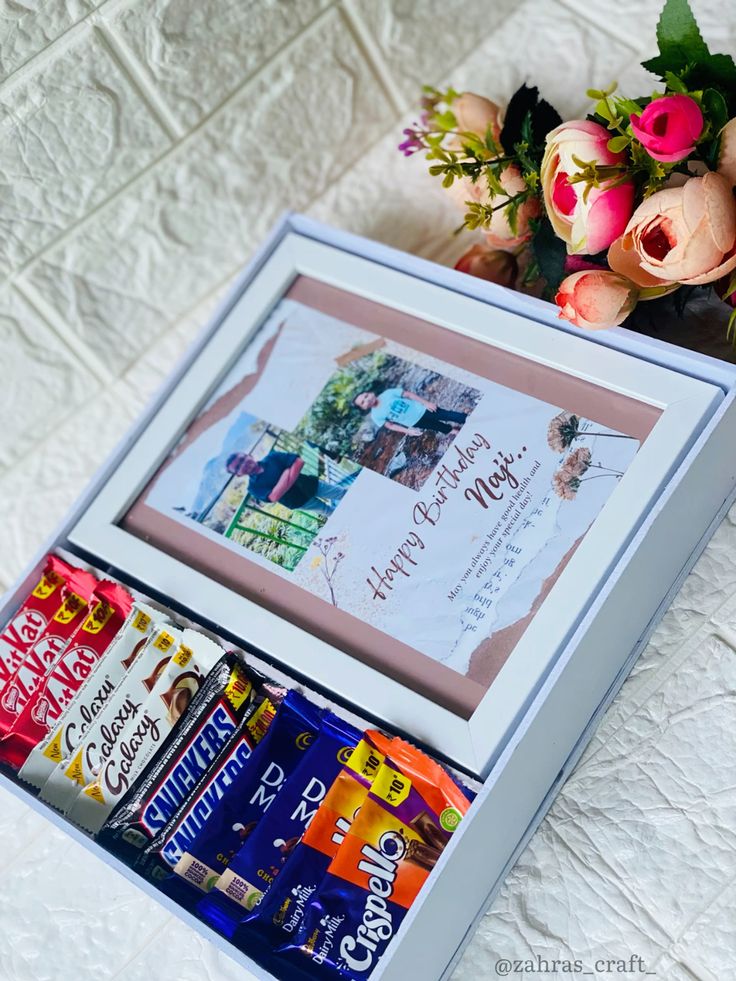 Personalized Birthday Photo Frame Chocolate Hamper