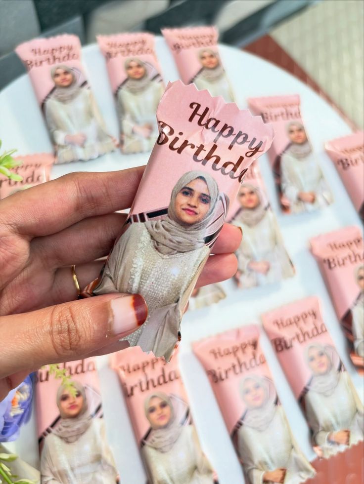 Personalized Birthday Chocolate Bar