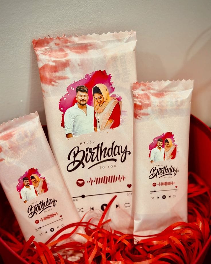 Personalized Photo Chocolate Bar Gift – Custom Printed Chocolate for Every Occasion 🍫🎁