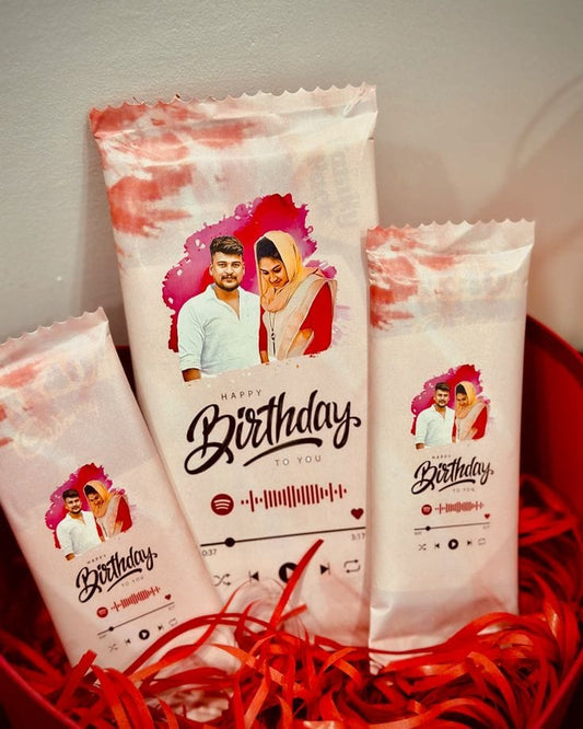 Personalized Photo Chocolate Bar Gift – Custom Printed Chocolate for Every Occasion 🍫🎁