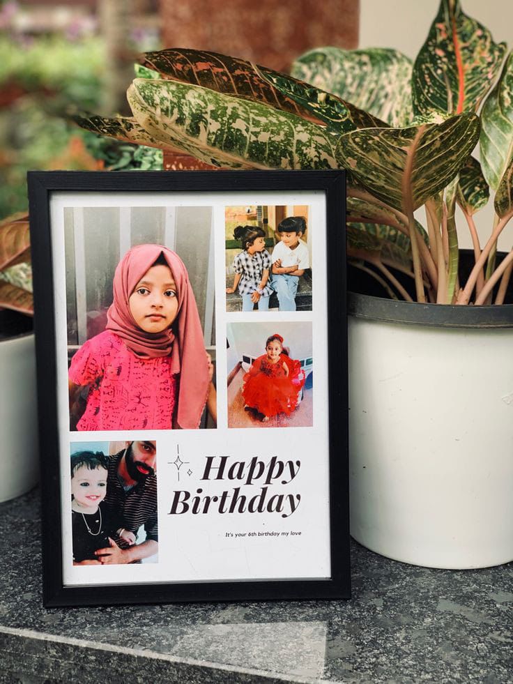 Personalized Birthday Photo Frame