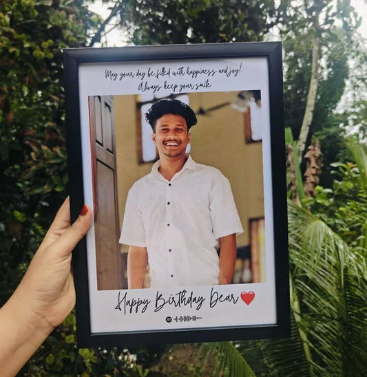 Personalized Birthday Gift Frame