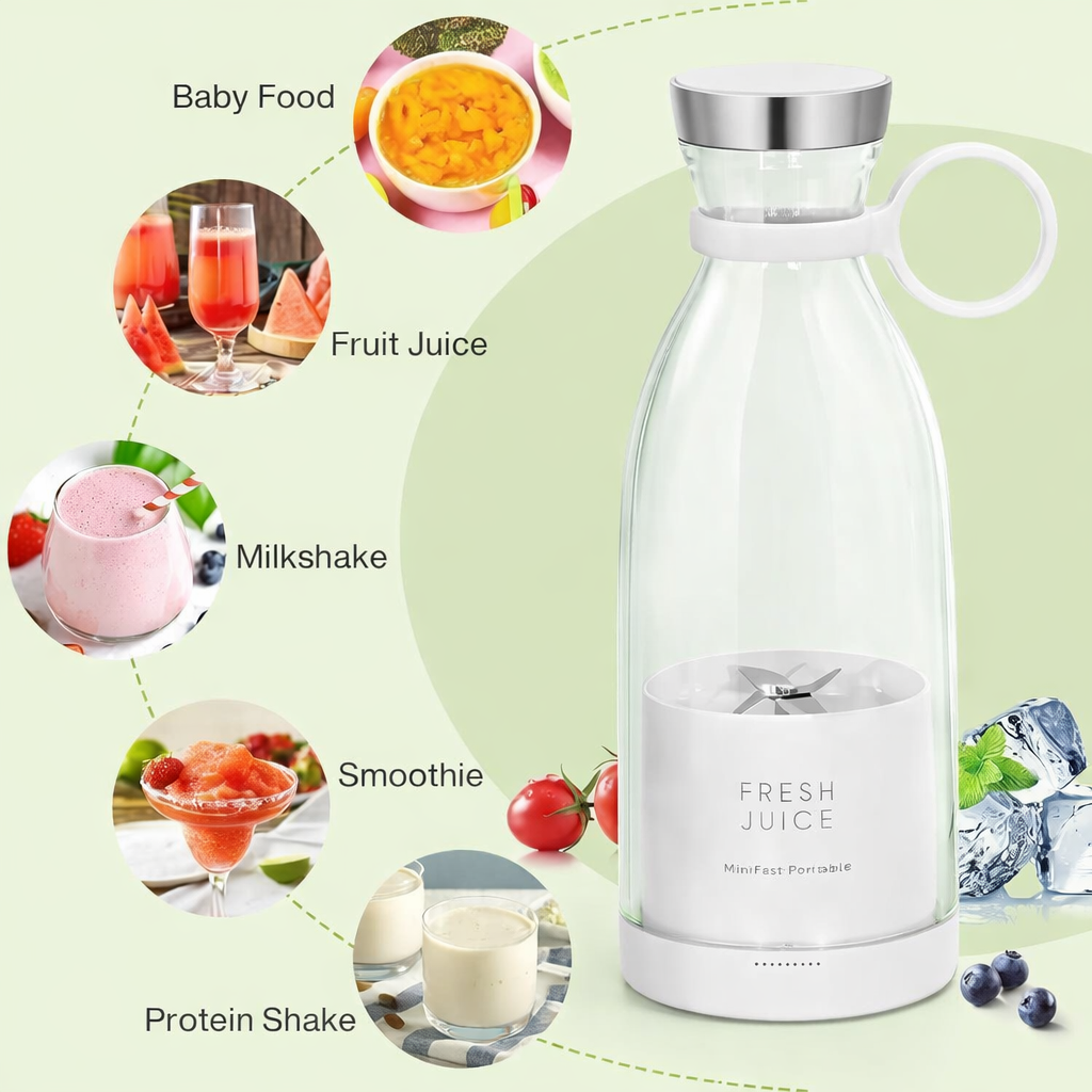 Travel Portable Mini Juice Blender  ⭐⭐⭐⭐⭐4.7