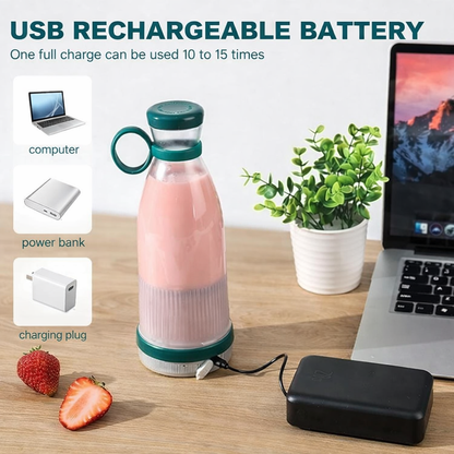 Travel Portable Mini Juice Blender  ⭐⭐⭐⭐⭐4.7