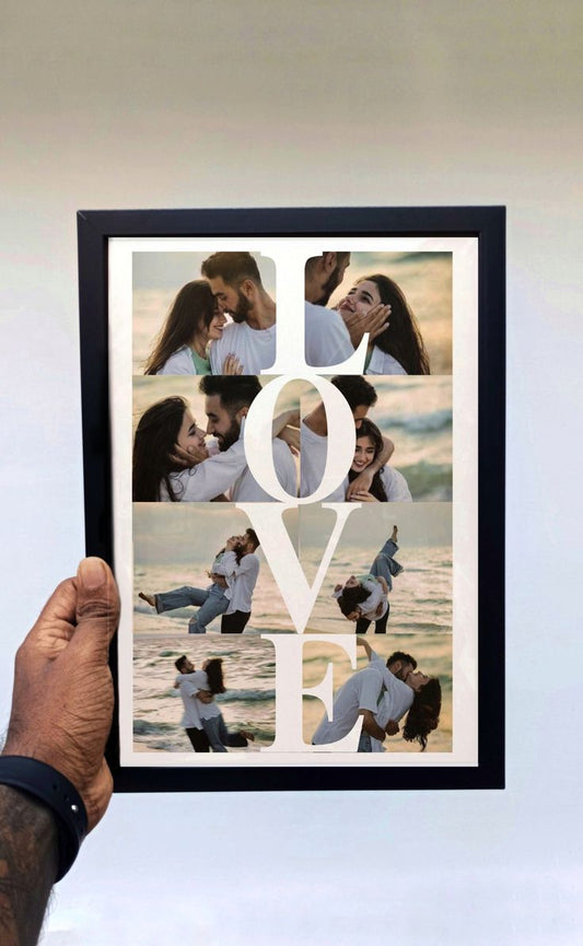 Custom LOVE Letter Photo Frame