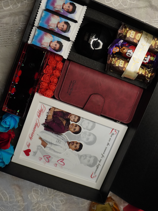 Personalized Anniversary Gift Hamper Box